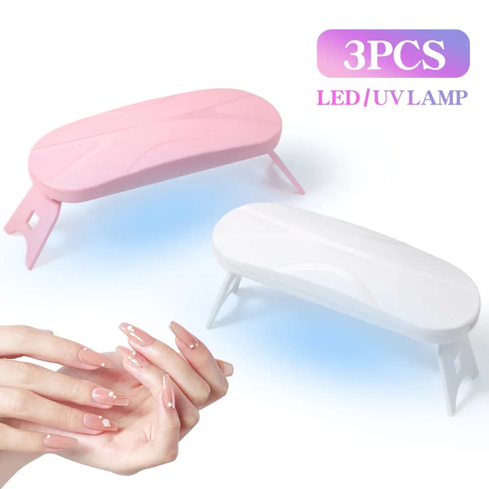 BlissSoul Foldable Mouse Light Nail Lamp Machine Mini - Image 1