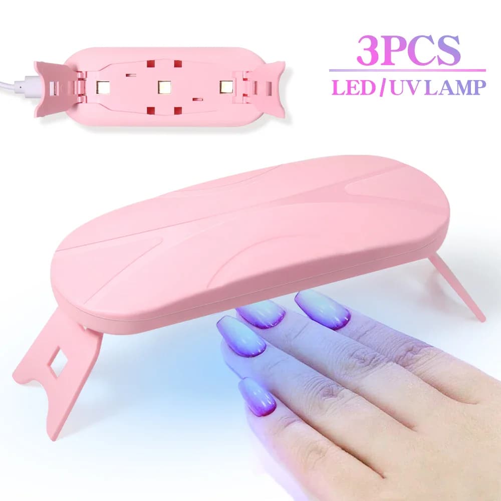 BlissSoul Foldable Mouse Light Nail Lamp Machine Mini thumbnail 2