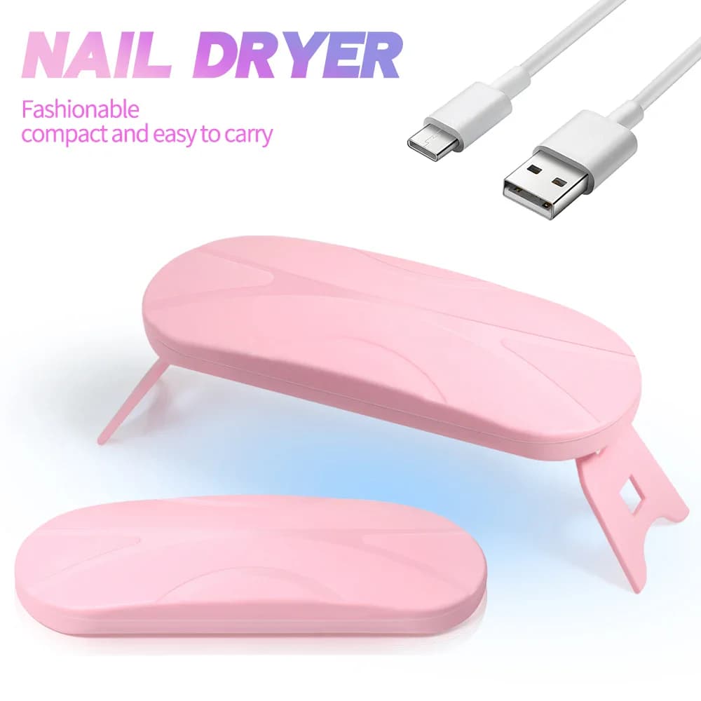 BlissSoul Foldable Mouse Light Nail Lamp Machine Mini thumbnail 3